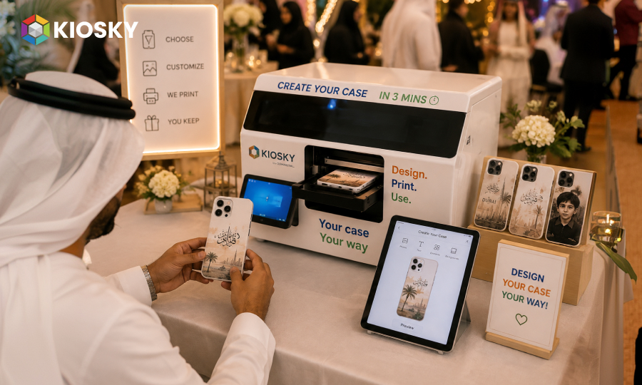 Personalizing Cases at Weddings, Birthdays & Corporate Activations